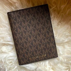 Michael Kors Logo Passport Holder